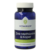 Vitakruid Zink Methionine & Koper Gluconaat 90 Vegetarische capsules