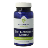 Vitakruid Zink Methionine & Koper Gluconaat 90 Vegetarische capsules