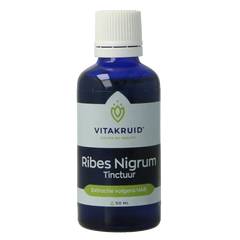 Vitakruid Ribes Nigrum Zwarte bes tinctuur 1:10 50 Milliliter