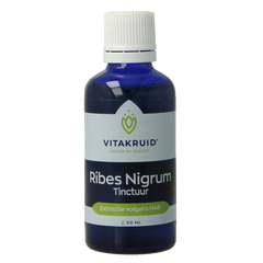 Vitakruid Ribes Nigrum Zwarte bes tinctuur 1:10 50 Milliliter