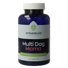 Vitakruid Multi Dag Mama 100% Vegan 90 Tabletten