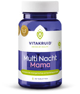 Vitakruid Multi Nacht Mama 100% Vegan 30 Tabletten
