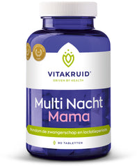 Vitakruid Multi Nacht Mama 100% Vegan 90 Tabletten