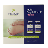 Vitakruid Multi Dag & Nacht Mama 100% Vegan 2 x 90 180.00 Tabletten