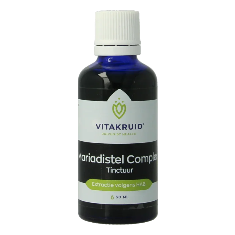 Vitakruid Mariadistel Complex tinctuur 1:5 met oa Artisjok 50 Milliliter