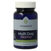 Vitakruid Multi Dag Mama 100% Vegan 30 Tabletten