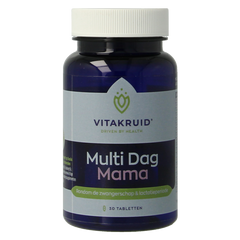 Vitakruid Multi Dag Mama 100% Vegan 30 Tabletten