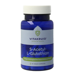 Vitakruid S-Acetyl-L-Glutathion 100 mg 30 Vegetarische capsules