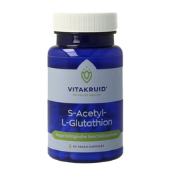 Vitakruid S-Acetyl-L-Glutathion 100 mg 30 Vegetarische capsules