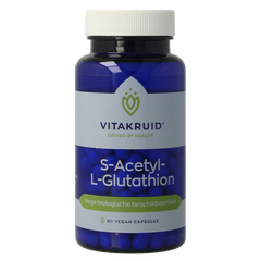 Vitakruid S-Acetyl-L-Glutathion 100 mg 90.00 Vegetarische capsules