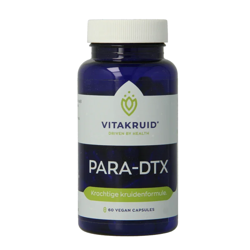 Vitakruid PARA DTX Kruidenformule oa Oregano & Knoflook 60 Vegetarische capsules