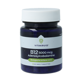 Vitakruid B12 5000 mcg Actief Adenosylcobalamine 60 Smelttabletten