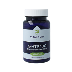 Vitakruid 5-HTP 100mg 60 Vegetarische capsules