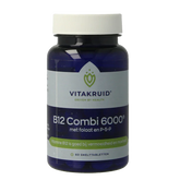 Vitakruid B12 Combi 6.000 met Actief Folaat 60 Smelttabletten