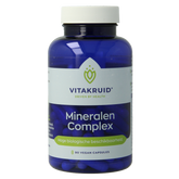 Vitakruid Mineralen Complex met 12 verschillende mineralen 90.00 Vegetarische capsules