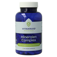 Vitakruid Mineralen Complex met 12 verschillende mineralen 90 Vegetarische capsules