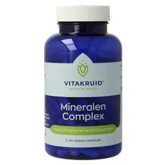 Vitakruid Mineralen Complex met 12 verschillende mineralen 90 Vegetarische capsules