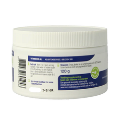 Vitakruid Magnesium Malaat met Vitamine B6 (P-5-P) 120 Gram