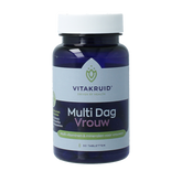 Vitakruid Multi Dag Vrouw 100% Vegan 30 Tabletten
