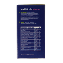 Vitakruid Multi Dag & Nacht Vrouw 100% Vegan 2 x 30 60 Tabletten