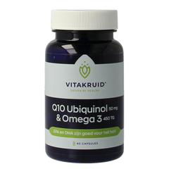 Vitakruid Q10 Ubiquinol 50 mg & Omega 3 450 TG 60 Capsules