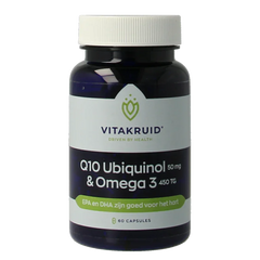 Vitakruid Q10 Ubiquinol 50 mg & Omega 3 450 TG 60 Capsules