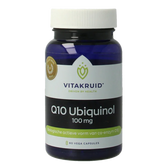 Vitakruid Co-enzym Q10 Ubiquinol actieve vorm Kaneka 100 mg 60 Vegetarische capsules