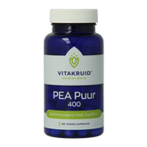 Vitakruid PEA Puur 400 OptiPEA Palmitoylethanolamide 60 Vegetarische capsules