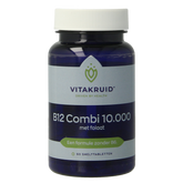 Vitakruid B12 Combi 10.000 met Actief Folaat 60 Smelttabletten