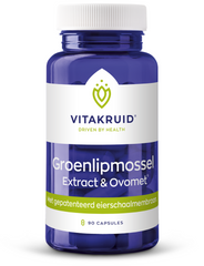 Vitakruid Groenlipmossel extract & Ovomet Eierschaalmembraam 90.00 Capsules