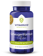 Vitakruid Geheugenformule oa Bacopa monnieri Citicoline OPC 60 Vegetarische capsules