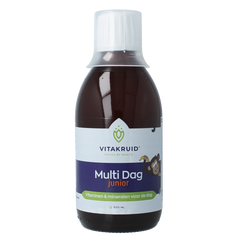 Vitakruid Multi Dag Junior 100% Vegan 300.00 Milliliter