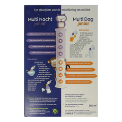 Vitakruid Multi Dag & Nacht Junior 100% Vegan 360 Milliliter