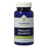 Vitakruid Mucuna pruriens 400mg minimaal 25% L-Dopa 60.00 Vegetarische capsules