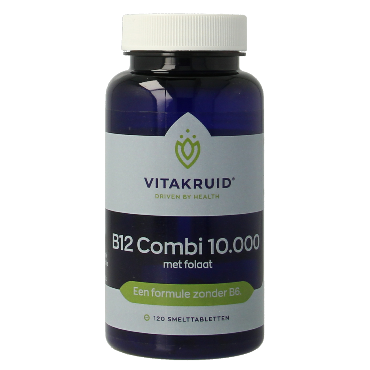 Vitakruid B12 Combi 10.000 met Actief Folaat 120.00 Smelttabletten