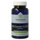 Vitakruid B12 Combi 10.000 met Actief Folaat 120 Smelttabletten