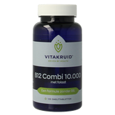 Vitakruid B12 Combi 10.000 met Actief Folaat 120.00 Smelttabletten