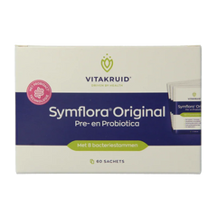 Vitakruid Symflora Original Pre- en Probiotica 8 stammen 60 Sachets