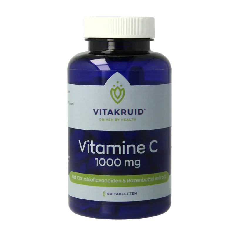 Vitakruid Vitamine C 1000 met Bioflavonoiden & Rozenbottel 90 Tabletten