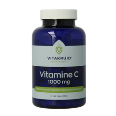 Vitakruid Vitamine C 1000 met Bioflavonoiden & Rozenbottel 180 Tabletten