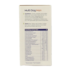 Vitakruid Multi Dag & Nacht Man 100% Vegan 2 x 30 60 Tabletten