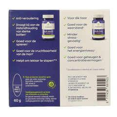 Vitakruid Multi Dag & Nacht Man 100% Vegan 2 x 30 60.00 Tabletten