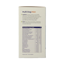 Vitakruid Multi Dag & Nacht Man 100% Vegan 2 x 90 180 Tabletten