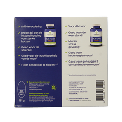 Vitakruid Multi Dag & Nacht Man 100% Vegan 2 x 90 180 Tabletten