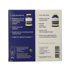 Vitakruid Multi Dag & Nacht Man 100% Vegan 2 x 90 180.00 Tabletten