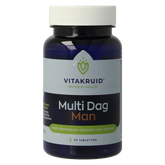 Vitakruid Multi Dag Man 100% Vegan 30.00 Tabletten
