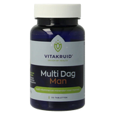 Vitakruid Multi Dag Man 100% Vegan 30 Tabletten
