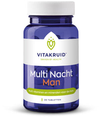 Vitakruid Multi Nacht Man 100% Vegan 30.00 Tabletten