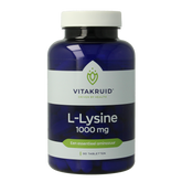 Vitakruid L-Lysine 1000mg met vitamine C 90.00 Tabletten