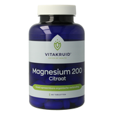 Vitakruid Magnesium 200 citraat 90 Tabletten